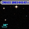2MASS J00344147+0031549