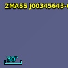 2MASS J00345643-0104554