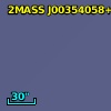 2MASS J00354058+0102584