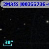 2MASS J00355736-0029100