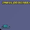 2MASS J00361944+0034323