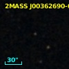 2MASS J00362690-0028446