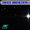 2MASS J00362978-0034449