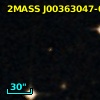2MASS J00363047-0057315