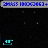 2MASS J00363063+0030019