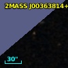 2MASS J00363814+0034420
