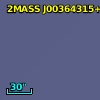 2MASS J00364315+0111073