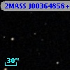 2MASS J00364858+0049331