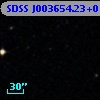 SDSS J003654.23+010830.9