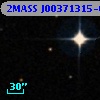 2MASS J00371315-0052163