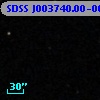 SDSS J003740.00-001035.0