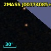 2MASS J00374085+0031275