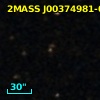 2MASS J00374981-0000337