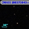 2MASS J00375043+0013056