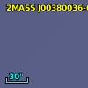 2MASS J00380036-0059350