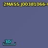 2MASS J00381066-0042311