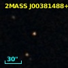 2MASS J00381488+0041576