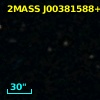 2MASS J00381588+0031373
