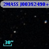 2MASS J00382490+0104055