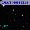 2MASS J00383314+0018101