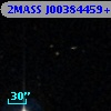 2MASS J00384459+0058299
