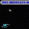 SDSS J003854.74+001734.8