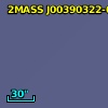 2MASS J00390322-0043573