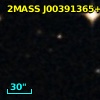 2MASS J00391365+0026175
