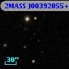 2MASS J00392055+0010221