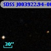 SDSS J003922.94-003638.8