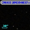 2MASS J00394037+0001181