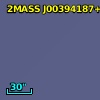 2MASS J00394187+0057529