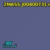 2MASS J00400731+0024025