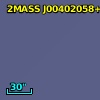 2MASS J00402058+0000271