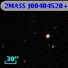 2MASS J00404520+0020497