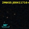 2MASS J00411716+0055079