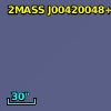 2MASS J00420048+0034232