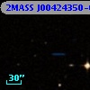 2MASS J00424350-0058181