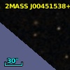 2MASS J00451538+0021380