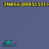 2MASS J00451571+0013131