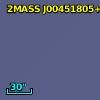 2MASS J00451805+0010183