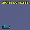 2MASS J00451885+0003587