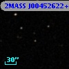 2MASS J00452622+0003090