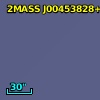 2MASS J00453828+0002556