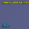 2MASS J00454229+0039351