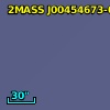 2MASS J00454673-0020464