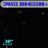 2MASS J00455500+0020524