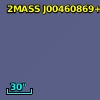 2MASS J00460869+0001458