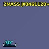 2MASS J00461120+0027050