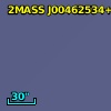 2MASS J00462534+0019389